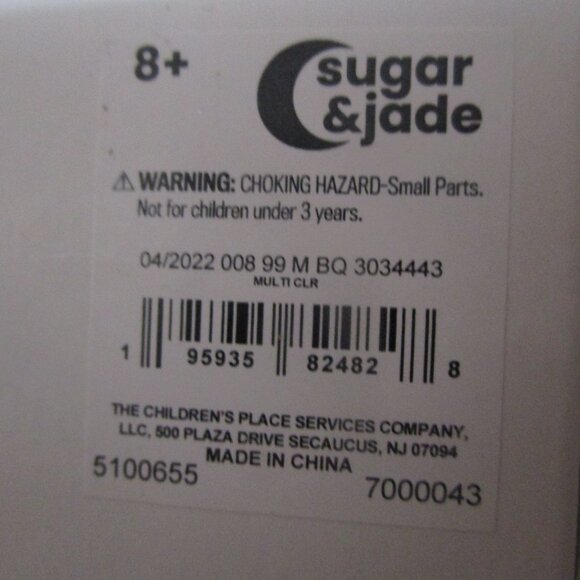 Sugar & Jade White Wireless Bluetooth earbuds colorful sparkle case NIB - Picture 11 of 13